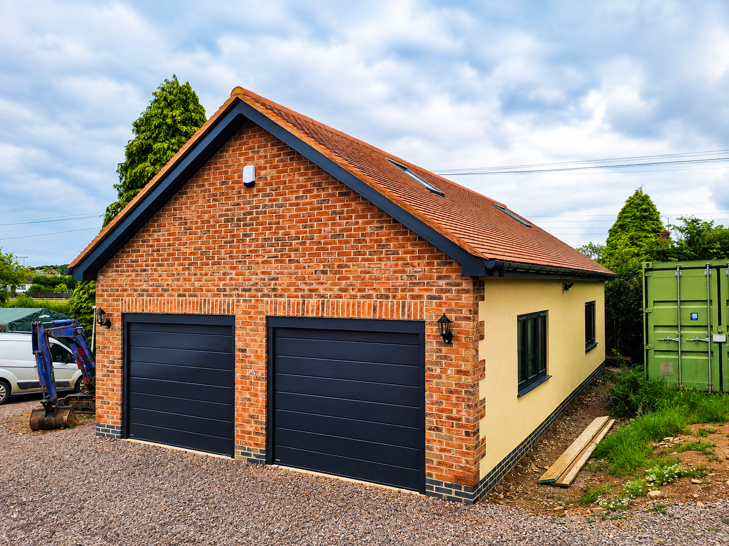Brickwork & Stonework after brickwork completed